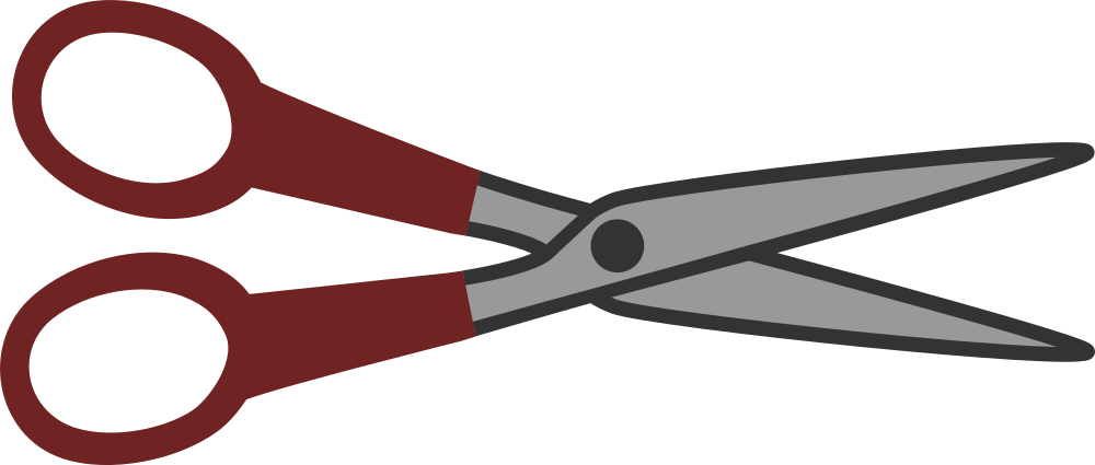 OnlineLabels Clip Art - Scissors 2